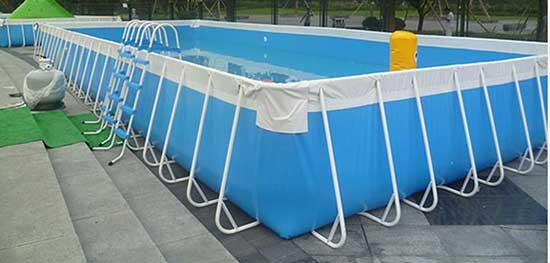 支架游泳池移 动式游泳池 活动泳池 钢架泳池