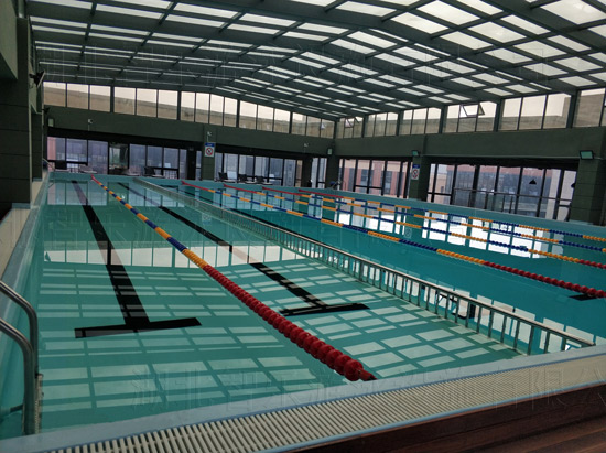 兰博游泳健身中心拼装池